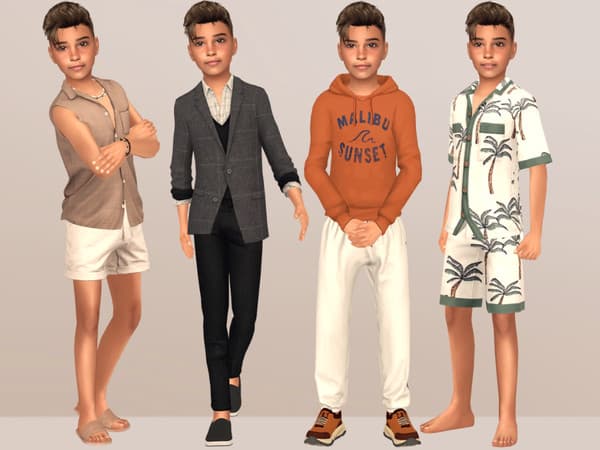 Галерея мода Сим Enzo Bennet (child) #2